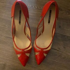 Zara Red Heels